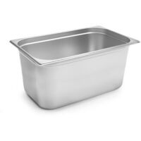 Contenitore GN 1/2, altezza 150 mm, acciaio inox - Hendi 800348