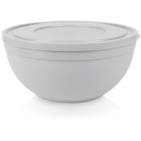 Ciotola grande per impastare, lievitare, mescolare, cucina, 25 cm, 4L