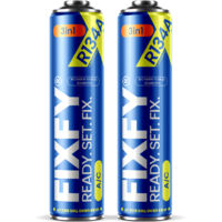 FIXFY 3 in 1 gas di ricarica per aria condizionata 500 ml - 2x LATTE GRANDI +70% R134a