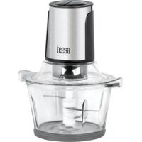 Tritatutto per frutta e verdura con ciotola in vetro, 400W, potente, Teesa