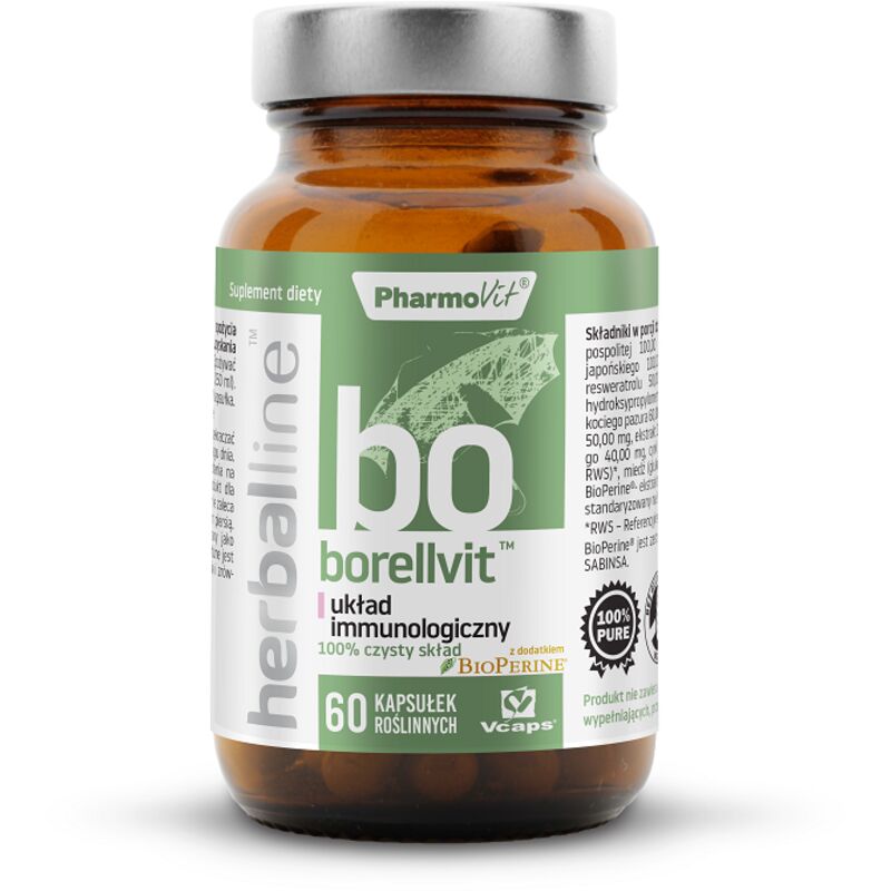Kapseln zur Unterstützung der Atemwege (Respirozin) glutenfrei 60 Stück (2946 g) - PHARMOVIT HERBALLINE main image 1