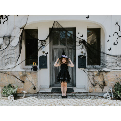 Material decorativo liso, negro, 0,72x9,8m