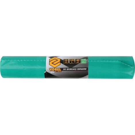 Bolsa para residuos clasificados - vidrio 120l 10 uds 10012 VOREL (1/2)