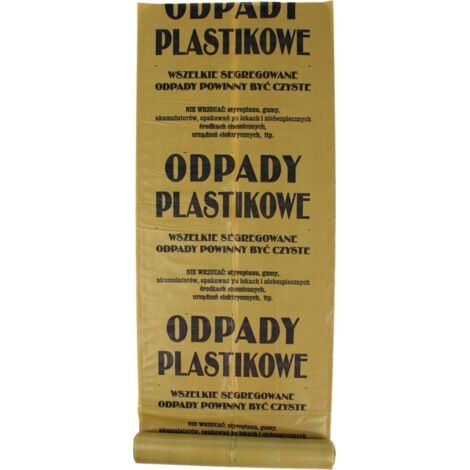 Bolsa para residuos clasificados - plástico 120l 10 uds 10010 VOREL (1/2)