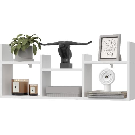Estantería de pared para cocina, salón y dormitorio, 100 cm - FILO Estantería de pared para cocina, salón y dormitorio, 100 cm, nogal (1/4)