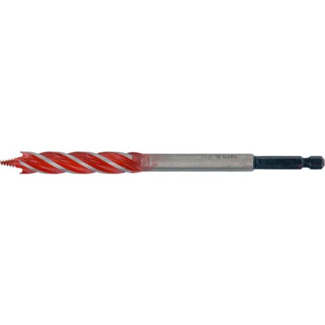 BROCA PARA MADERA DE 4 CORTES, 12 MM, HEXAGONAL YT-44681 YATO (1/4)