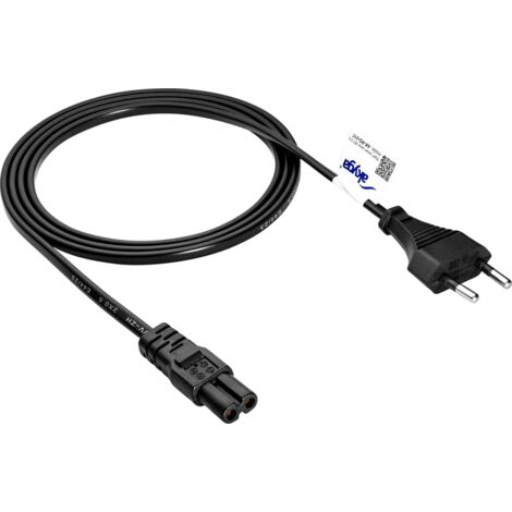 Cable de alimentación AKYGA AK-RD-01C figura ocho CU CEE 7/16 / IEC C7 1,5 m (1/2)