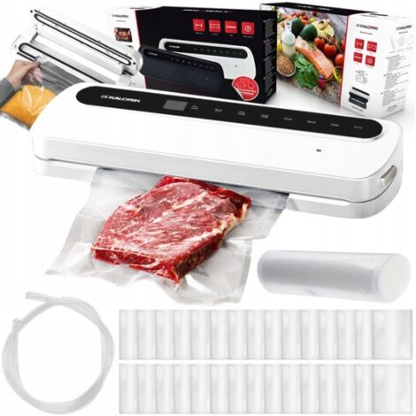 SELLADORA AL VACÍO PARA ENVASADORA DE ALIMENTOS 110W JUEGO DE BOLSAS XXL FUNDA