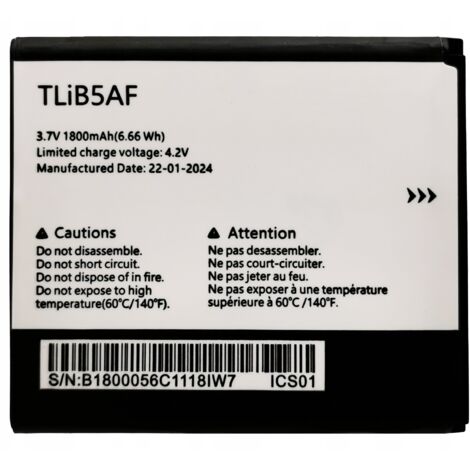 NUEVA BATERÍA DE ENRUTADOR TLiB5AF PARA ALCATEL MW40 ORANGE AIRBOX Link Zone (1/2)