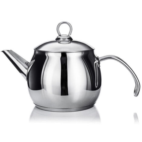 Hervidor de acero plateado ANETT de 1,68 l (1/5)