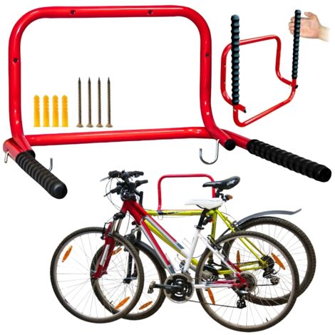 Gancho para bicicleta, soporte de pared, plegable, acero macizo, 40 kg