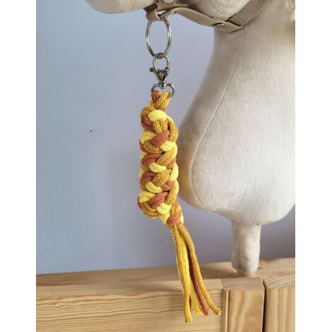 Cuerda de plomo para caballito de juguete - Amarillo/Mostaza/Terracota