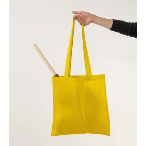 Bolsa para caballitos de juguete y accesorios - Amarillo