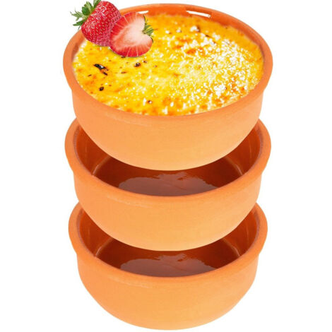 Cuencos de cerámica para hornear de 12 cm, 200 ml, 3 piezas. (1/5)