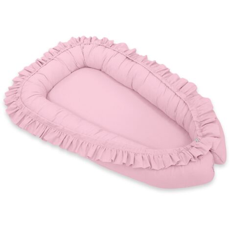 Arrullo para bebé Premium con volantes MY SWEET BABY - rosa