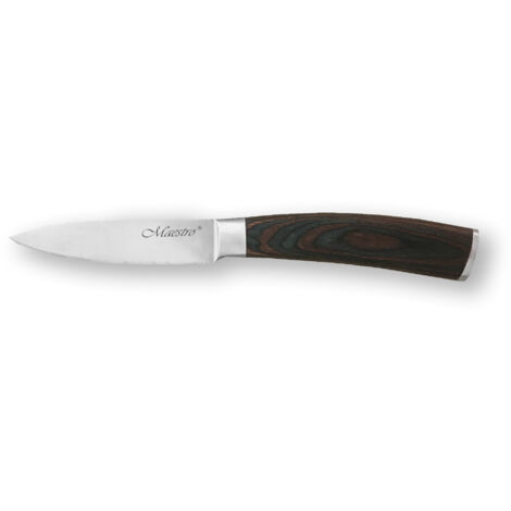 Cuchillo de cocina pelador de acero MAESTRO MR-1464 de 9 cm (1/3)