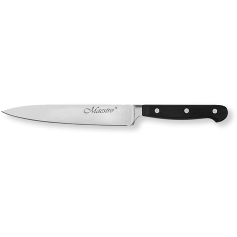 Cuchillo de cocina MAESTRO MR-1453 de acero simple de 12,5 cm (1/3)