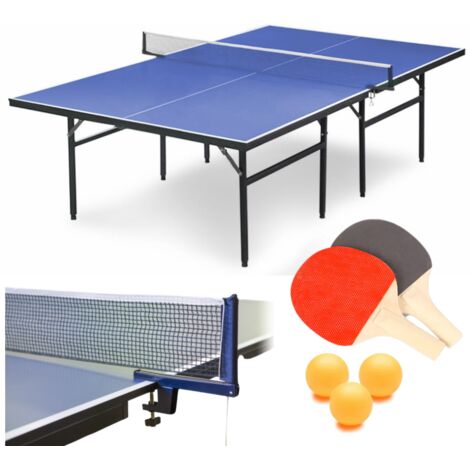 Mesa de ping pong, juego de ping pong, red, paletas, pelotas, día del padre (1/5)