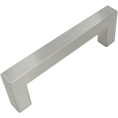 Tirador clásico para mueble 96 mm plata (1/5)