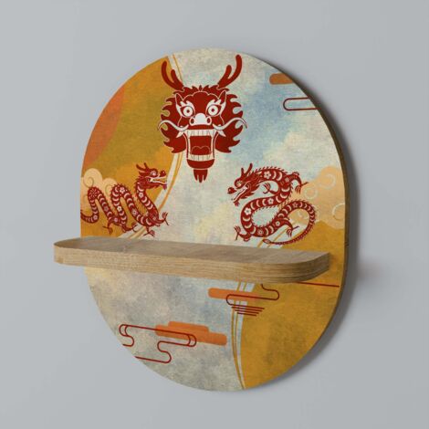 Estante Ovalado DRAGÓN MÍSTICO (1/5)