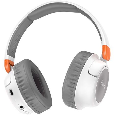 Auriculares inalámbricos/Bluetooth HOCO Adventure W43, color blanco (1/4)