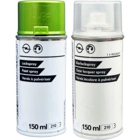 Pintura Original para OPEL G6F Set de 2x150ml Spray Kiwi Gruen Met.
