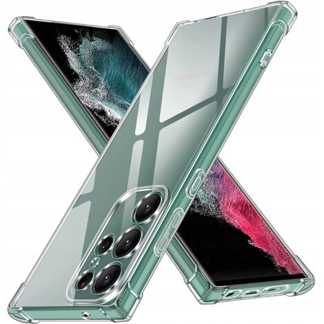 Funda antichoque Armor para Samsung Galaxy S24 Ultra, transparente (1/5)