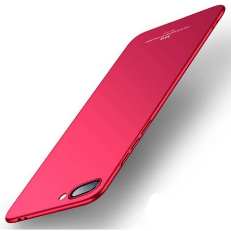 Funda fina MSVII Simple de 0,7 mm para Huawei Honor 10 en color rojo (1/2)