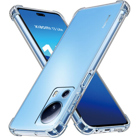Funda de silicona antigolpes Armor para Xiaomi 13 Lite, incolora (1/4)