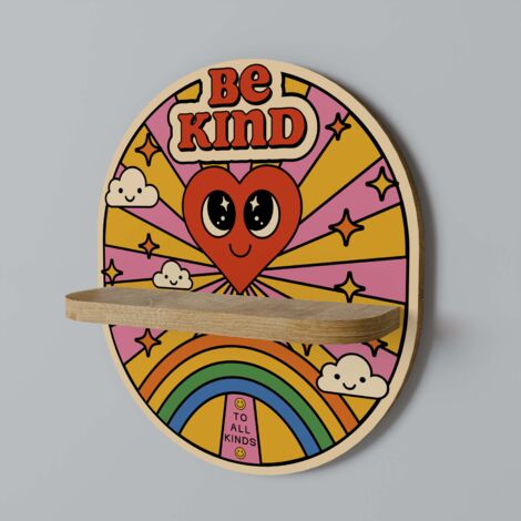 Estante ovalado BE KIND (1/5)