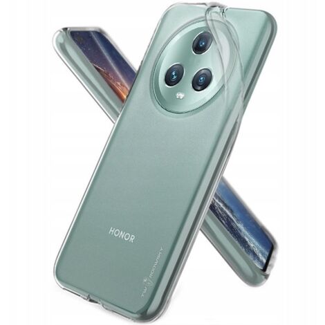 Funda de silicona Flexair para Honor Magic5 transparente (1/5)