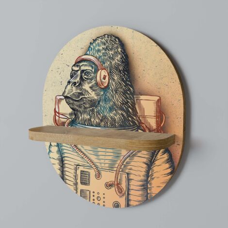 Estante ovalado GORILLA GROOVE (1/5)
