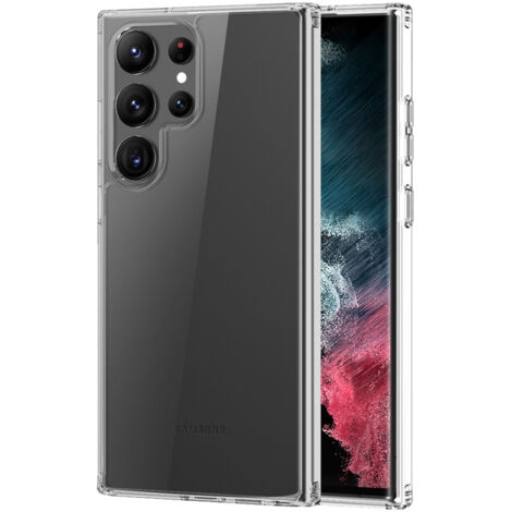 Funda de silicona Flexair para Samsung Galaxy S23 Ultra transparente (1/5)