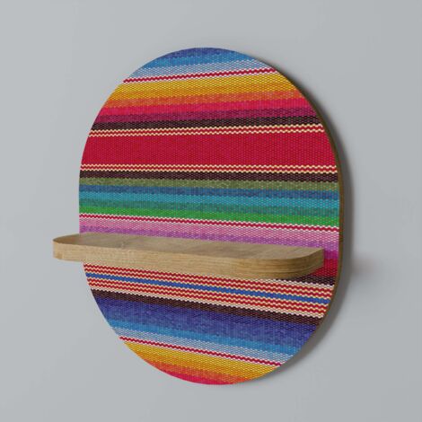 Estante ovalado ÉTNICO MEXICANO (1/5)