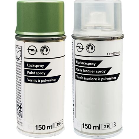 Pintura original para OPEL 30M Set de 2x150ml Spray Buchengrüen Perlado
