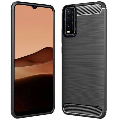 Funda protectora KARBON para VIVO Y20s / Y11s negra (1/5)