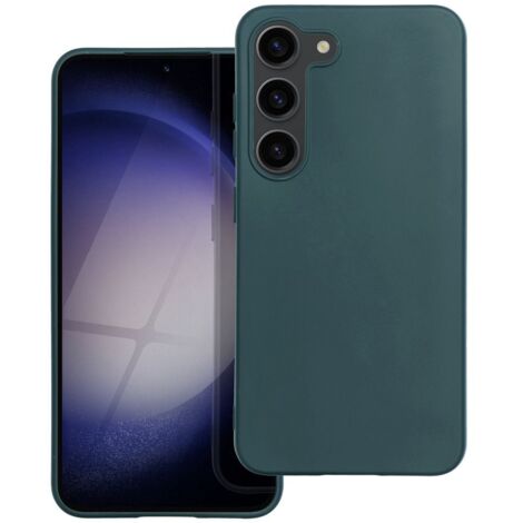 Funda mate para Samsung Galaxy S23 FE verde oscuro (1/2)