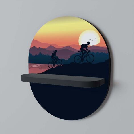 Estante ovalado CYCLING HORIZON Negro (1/5)