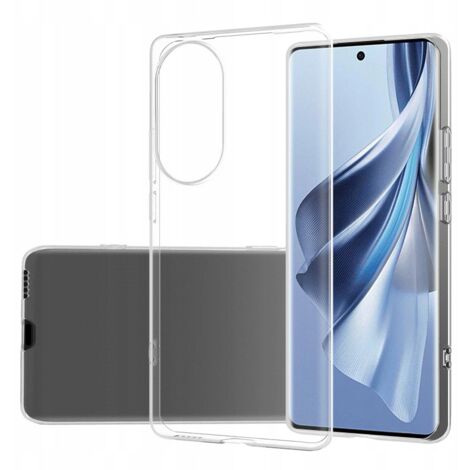 Funda de silicona Flexair para Oppo Reno 10 5G / 10 Pro 5G transparente (1/3)