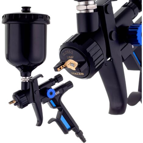 Boquilla para pistola pulverizadora ITALCO LVMP de 1,4 mm y 600 ml profesional