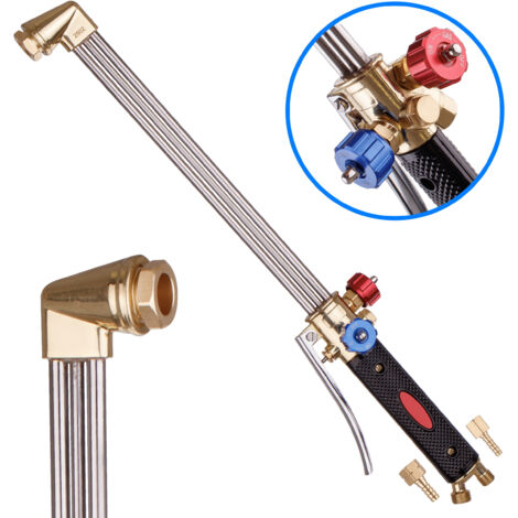 SOPLETE DE CORTE DE OXÍGENO Y ACETILENO DE PROPANO DE 50 CM CON FUSIBLE INTEGRADO (1/5)