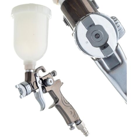 MINI PISTOLA PULVERIZADORA HVLP DE 0,8 MM PARA PINTURAS DE COCHE 250 ML (1/5)