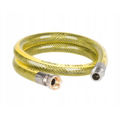 MANGUERA DE GAS FLEXIBLE 1/2 pulgada WZ 125 cm (1/2)