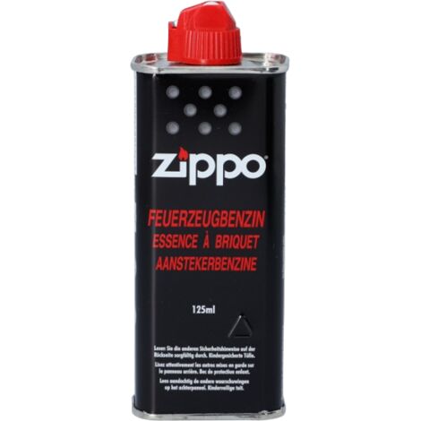 Encendedor de gasolina Zippo con capacidad de combustible de 125 ml (1/3)