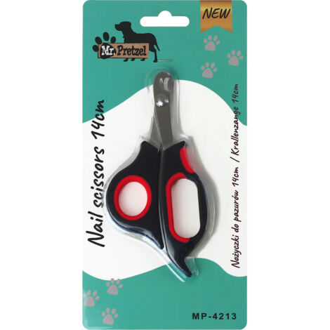 Cortaúñas para perros, gatos y conejos 14cm Mr. Pretzel (1/2)