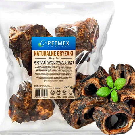 Delicia, masticable natural para perros Laringe de Res Petmex 5 uds.