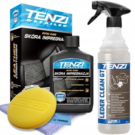 KIT DE RENOVACIÓN TENZI LEDER PARA LAVADO Y LIMPIEZA DE CUERO Y TAPICERÍA DE CUERO (1/5)