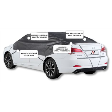 Cubierta De Coche Contra Sol Y Nieve Funda Para Coche SinSed Mercedes-Benz GL-Class GL 350 (2014) - Lona Engrosada Impermeable, Protección Contra Sol, Nieve Y Polvo - Incluye Candado Y Bolsa De