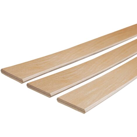 Listón de haya para muelles de 795 mm para somier de cama, 5 uds.