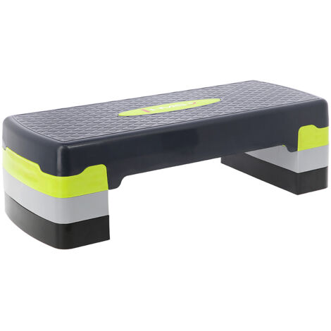 AS002 STEP AERÓBICO HMS (verde - gris) HMS
